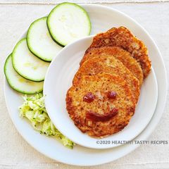 Zucchini and Carrot Pancake A picture of Zucchini and Carrot Pancake.