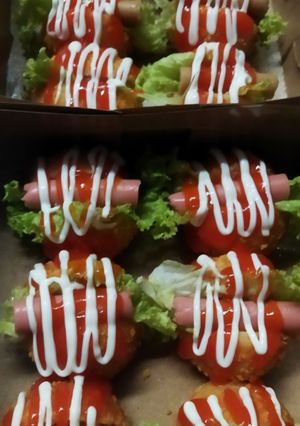 Foto resep Donat sosis