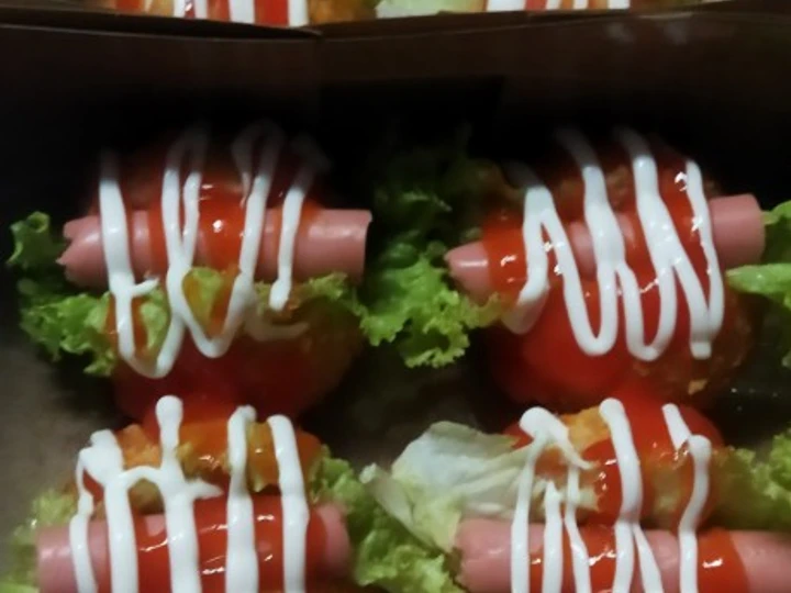 Langkah Mudah untuk Menyiapkan Resep Donat sosis yang  Bikin Ketagihan Anti Ribet, Lezat Sekali