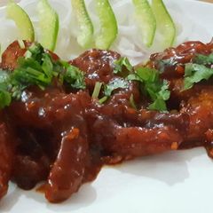 A picture of Prawn in hot garlic sauce.