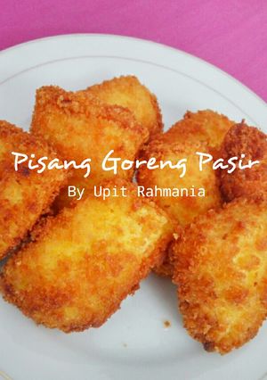 Foto resep Pisang Goreng Pasir simple