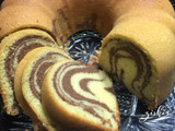 Cake Marmer motif zebra