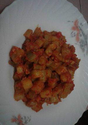 Foto resep Sambal goreng ubi