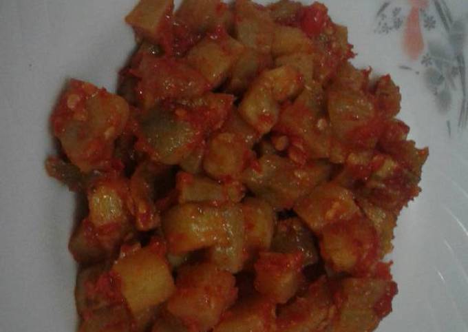 Anti Ribet, Membuat Sambal goreng ubi Enak