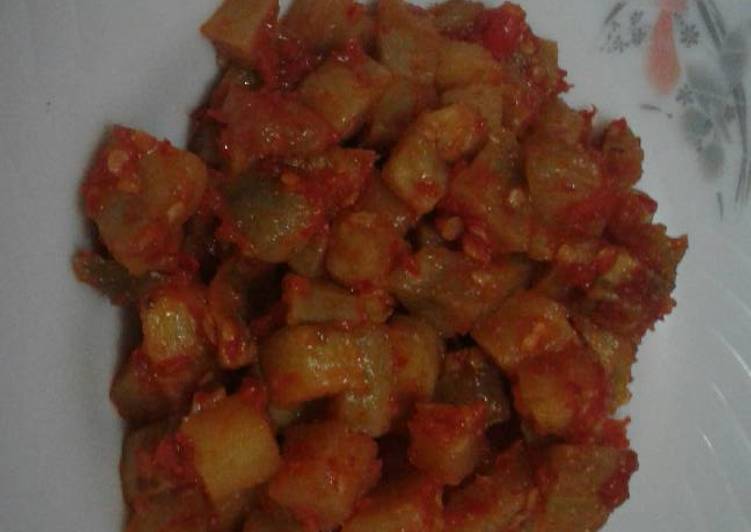 Sambal goreng ubi