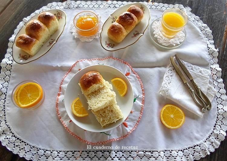 Brioche de aceite y naranja