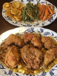 A picture of 200 California Farm Tempura Chicken on Pine Apple.