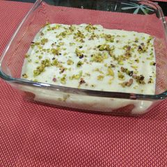 A picture of Aish El Saraya (Middle Eastern Dessert).