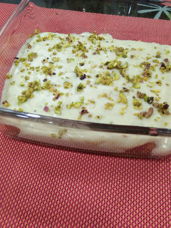 A picture of Aish El Saraya (Middle Eastern Dessert).
