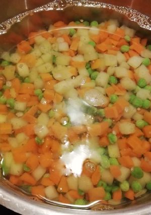 Francia saláta recept fotója