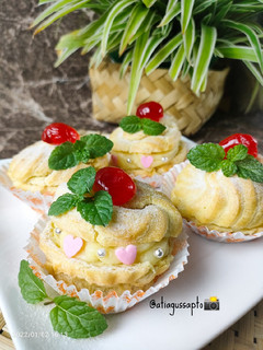 Foto resep Kue Soes Vla Vanila (493)