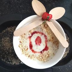 A picture of Oats Porriadge.