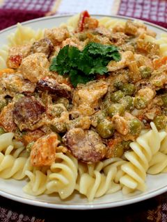 Magyaros csirkemell ragu recept fotója