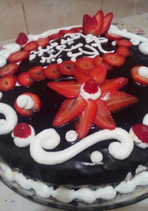 صورة لوصفة كيكة عيد الميلاد رهيبة