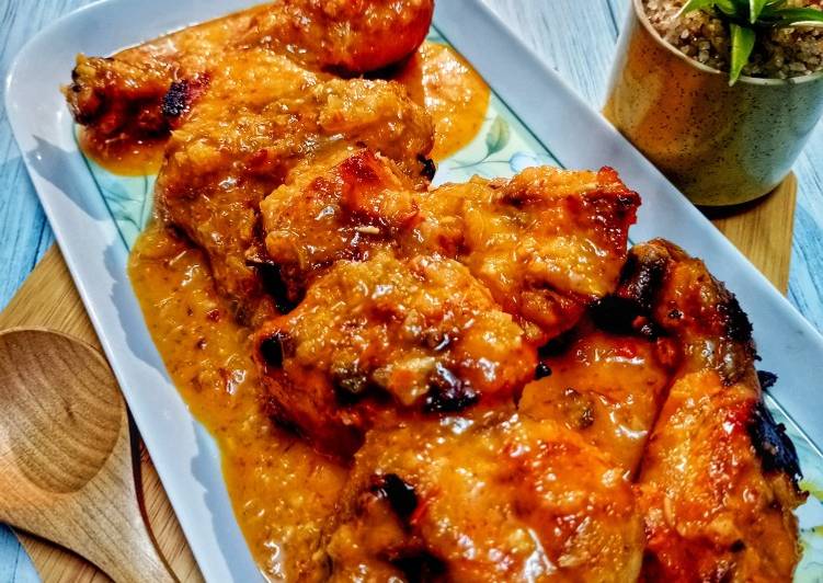 Cara Buat Ayam Percik Kelantan Dalam Kuali
