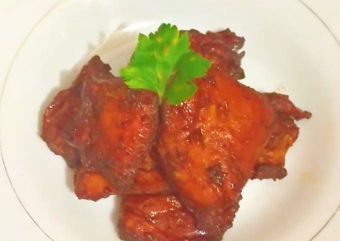 Charsiu ayam halal