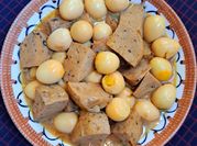 Hình ảnh của chả lụa trứng cút