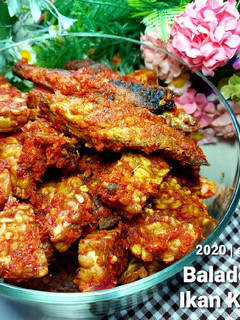 Foto resep Balado Tempe Ikan Keranjang