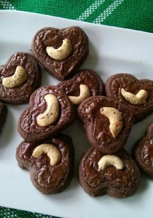 Foto resep Choco Cashew Cookies