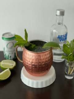 Una foto de Moscow mule