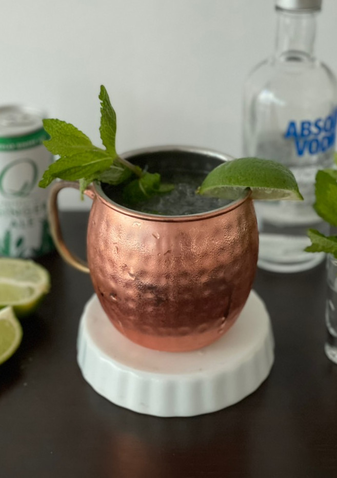 Una foto de Moscow mule
