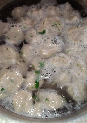 Foto resep Bakso Ikan Tuna Homemade By Hasanah Iddin No MSG