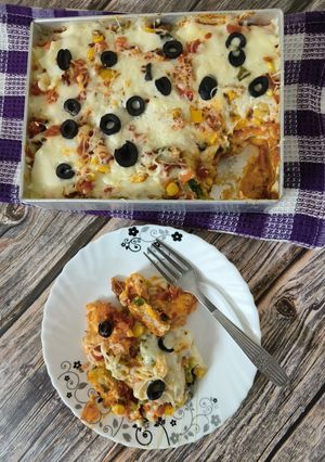 બ્રેડ લઝાનિયા(Bread Lasagna Recipe In Gujarati) રેસીપી મુખ્ય ફોટો