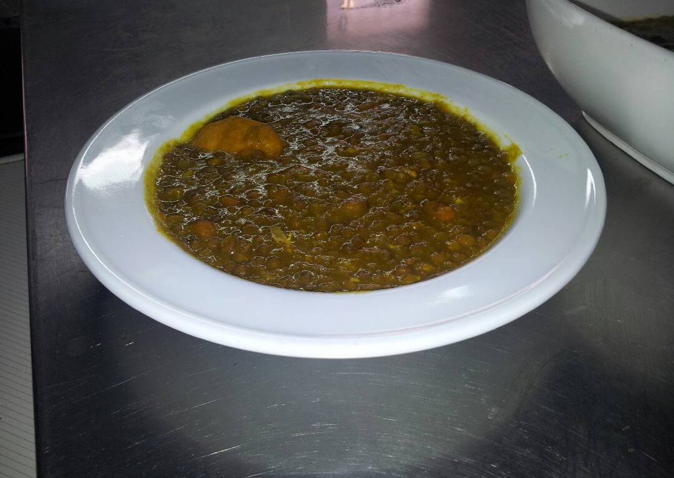 Lentejas con pollo