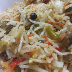 Tricolor Veg Biryani A picture of Tricolor Veg Biryani.