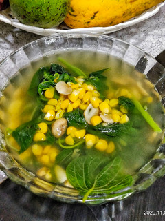 Foto resep Sayur bening bayam jamgung