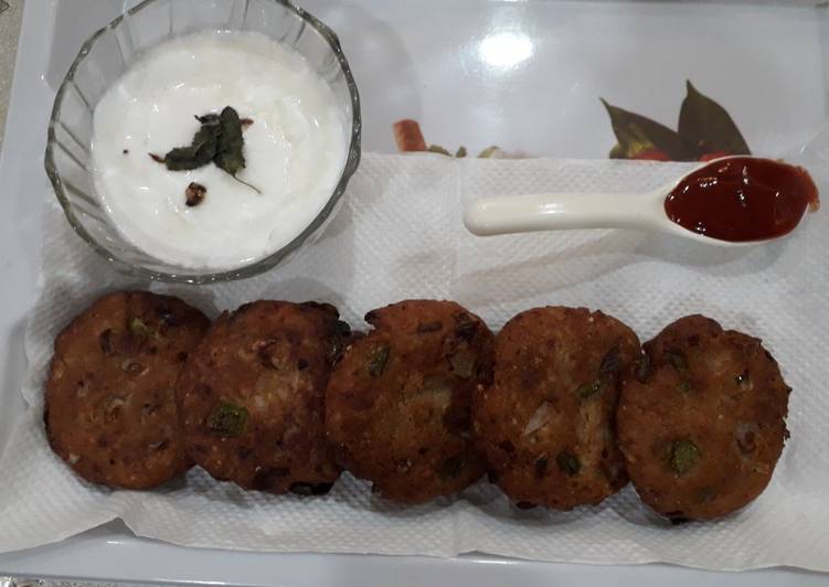 Recipe of Homemade Kurkuri rice tikki