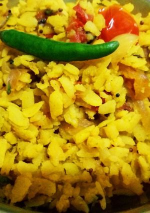 A picture of Poha.