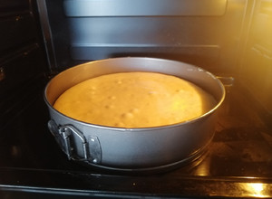 Una foto de Bizcocho de vainilla sin huevo