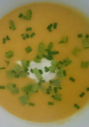 A picture of Roast pumpkin soup.