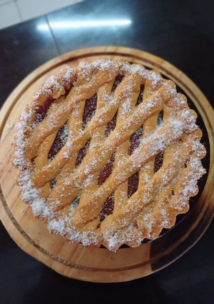 Una foto de Pastafrola de dulce de membrillo