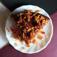 Dates and carrot cake A picture of Dates and carrot cake.