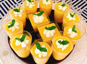 Hình của món Mango Pudding.