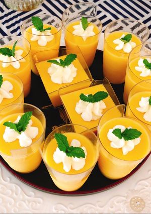 Hình của món Mango Pudding.