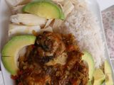 Pescado guisado (Cachama)