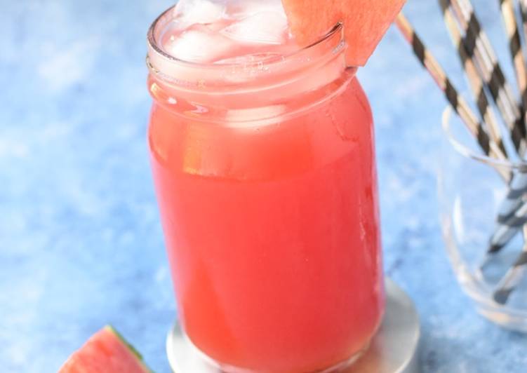 Easiest Way to Prepare Award-winning Summer Watermelon lemonade