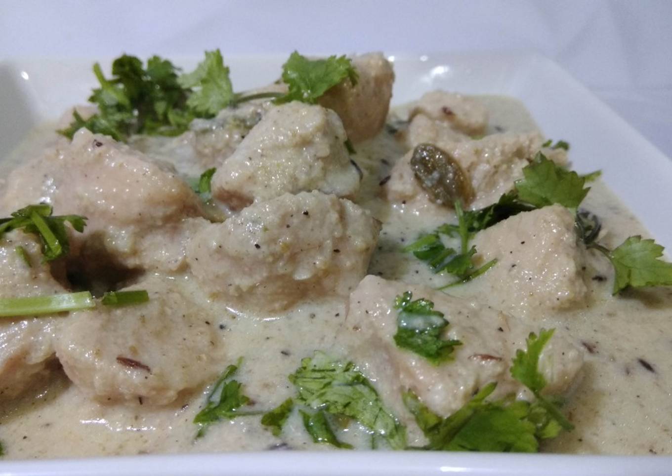 White Paneer Korma