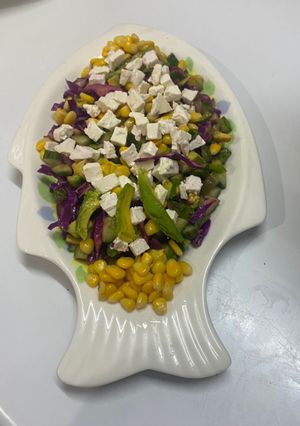 صورة لوصفة سلطة الفطور للريجيم 🥗