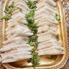 A picture of Chicken sandwiches #Eidmeetup.