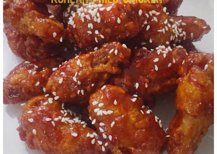 Bahan Korean Fried Chicken | Cara Buat Korean Fried Chicken Yang Bisa Manjain Lidah