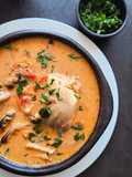 Caldillo de congrio y mariscos