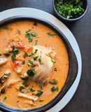 Caldillo de congrio y mariscos