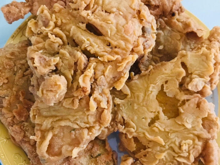 Resep Telur geprek krispi yang Bikin Ngiler