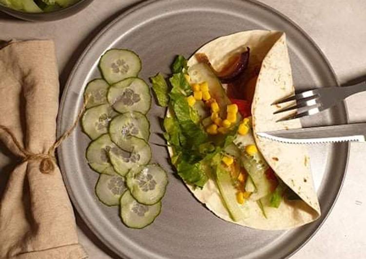 Resep Chicken fajita, Enak