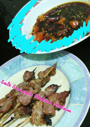 Foto resep ♥Sate Simple Makan Malam♥