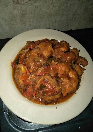 Foto resep Ayam Pedas Manis